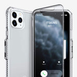 Itskins Spectrum Vision Clear Protective Phone Case Compatible With Iphone 11 Pro Max, Slim Hybrid Case, Anti-Yellowing, And Heavy Duty Shockproof Cover, Military Phone Case | Transparent - 4894465146313