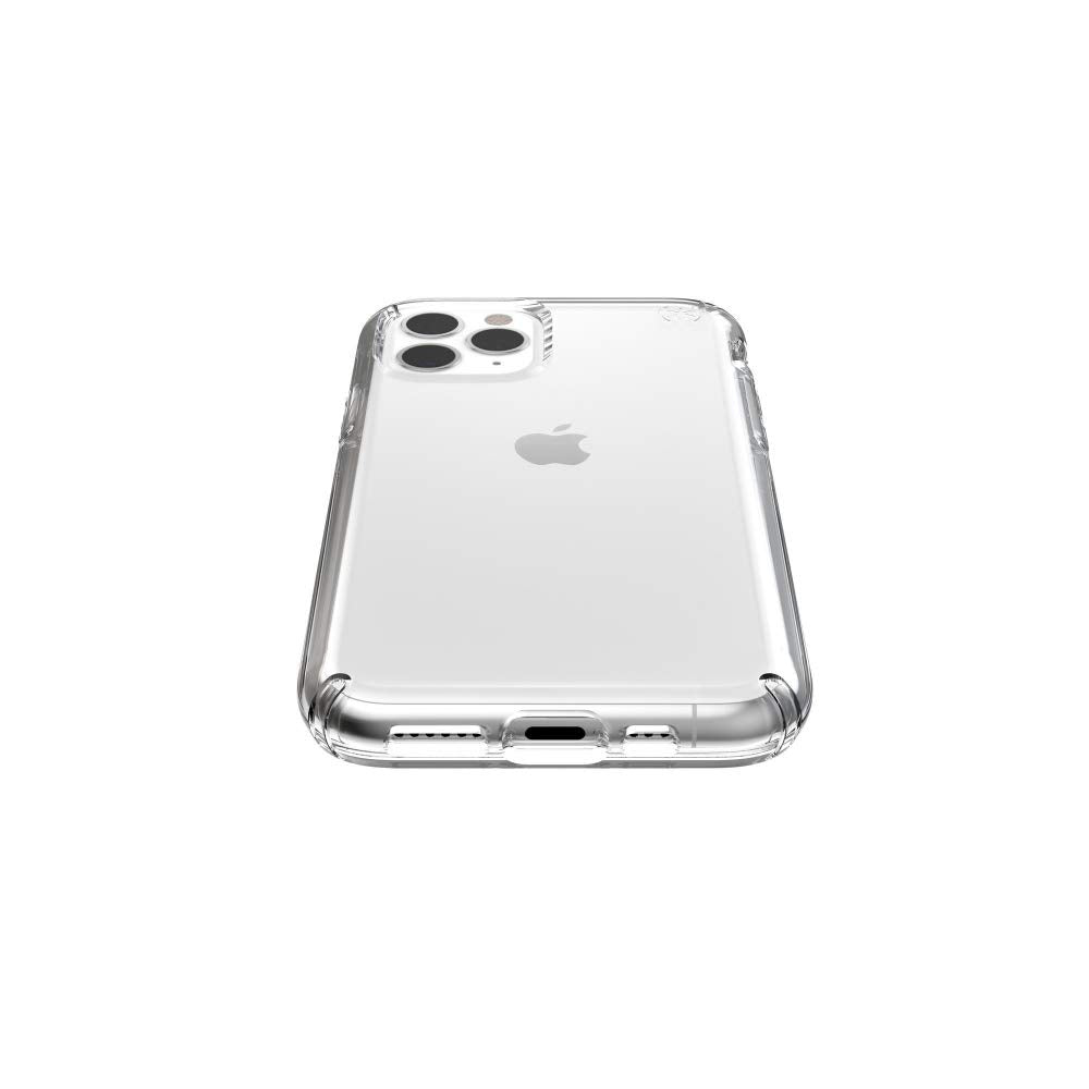 Speck Products Presidio Stay Clear Iphone 11 Pro, Presidio Stay Clear Case, Thermoplastic Polyurethane, Clear/Clear - 235757
