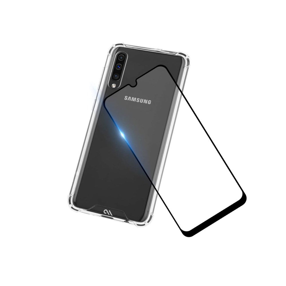 Case Mate Clear Tough Case With Glass Screen Protector For Samsung Galaxy A50
