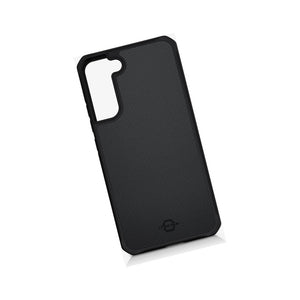 Itskins Hybrid Ballistic Protective Phone Case Compatible With Galaxy S22+ 5g, Slim Hybrid Case, Anti-Slip, Heavy Duty Shockproof Cover, Military Phone Case | Black - 888842913807