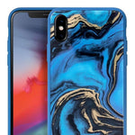 Laut - Mineral Glass For Iphone Xs Max | 9h Super Tough Tempered Glass | Anti-Scratch | Compatible With Wireless Chargers (Mineral Blue) - 4895206907200