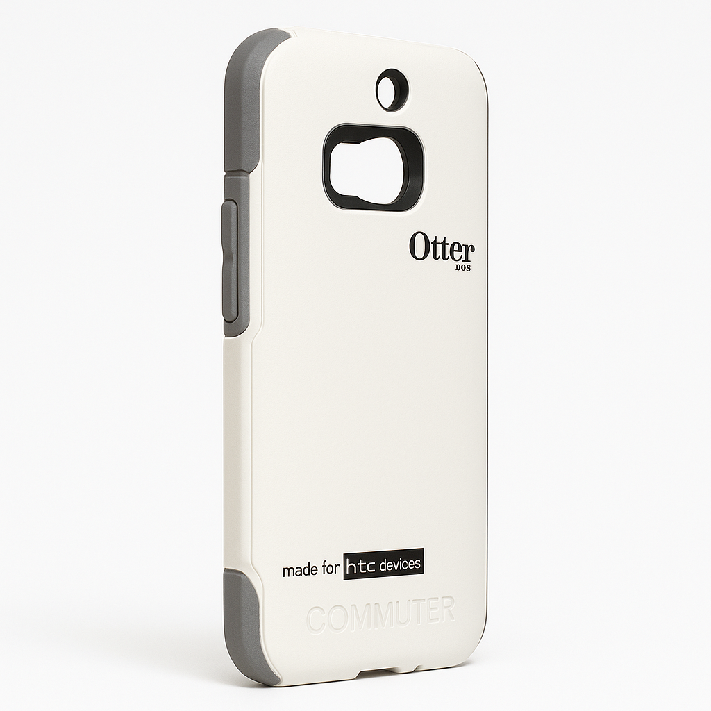 Otterbox Commuter Series Case For Htc One M8 - Retail Packaging - Glacier - 660543032564