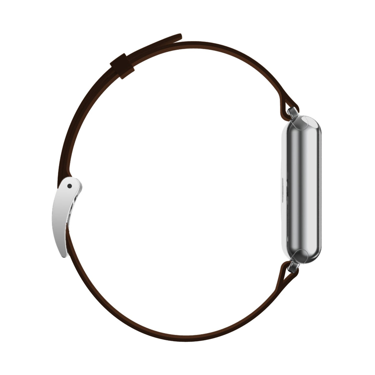 Incipio Apple Watch 42mm Premium Leather Watchband - Espresso - 191058007759