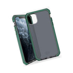 Itskins Supreme Frost Protective Phone Case Compatible With Iphone 11 Pro, Slim Hybrid Case, Anti-Slip, Heavy Duty Shockproof Cover, Military Phone Case | Tiffany Green And Black - 4894465152642