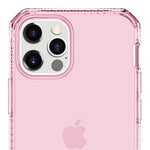 Itskins Spectrum Clear Protective Phone Case Compatible With Iphone 12/12 Pro, Slim Hybrid Case, Anti-Yellowing, And Heavy Duty Shockproof Cover, Military Phone Case | Light Pink - 4894465299385