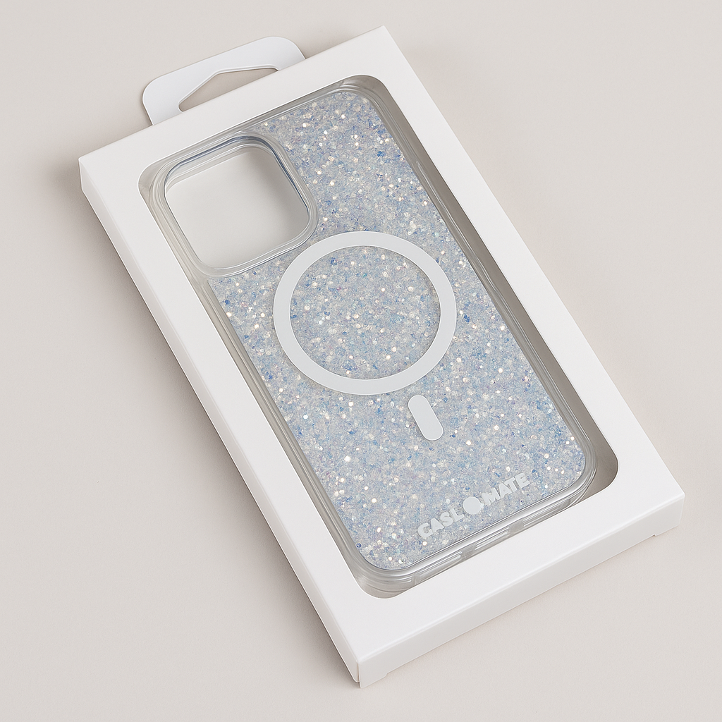 Case Mate Twinkle Case With MagSafe For iPhone 13 Pro Max Stardust Silver