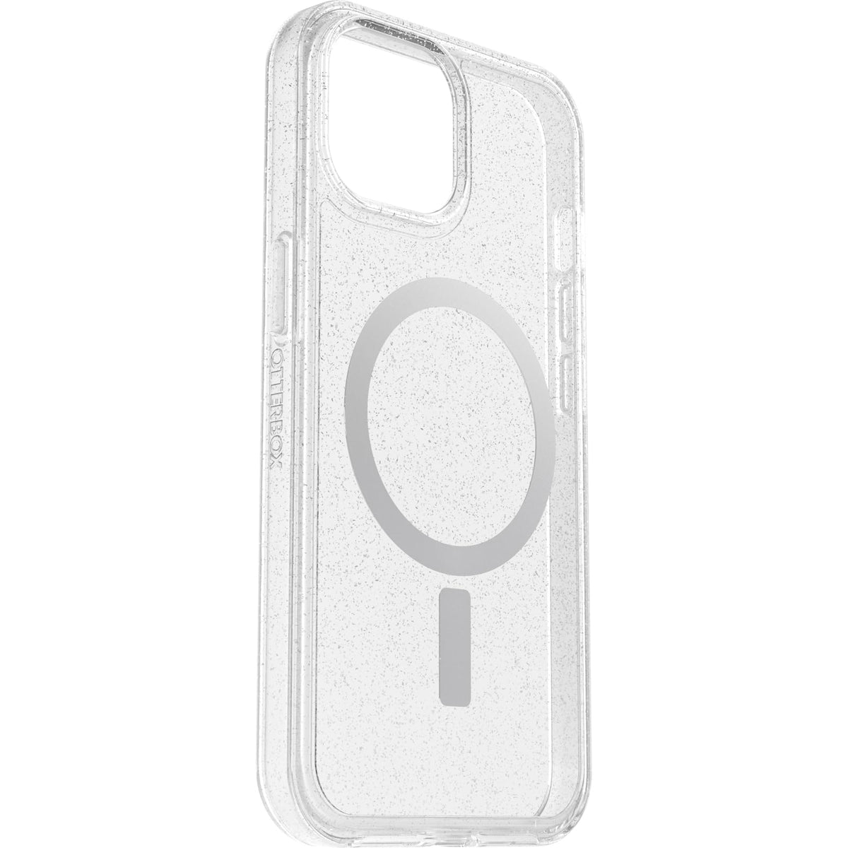 Otterbox Iphone 15, Iphone 14, And Iphone 13 Symmetry Series Clear Case - Stardust (Clear/Silver), Snaps To Magsafe, Ultra-Sleek, Raised Edges Protect Camera & Screen - 840304734917