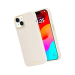 Case Mate iPhone 15 Plus Beige Silicone MagSafe Shockproof Case