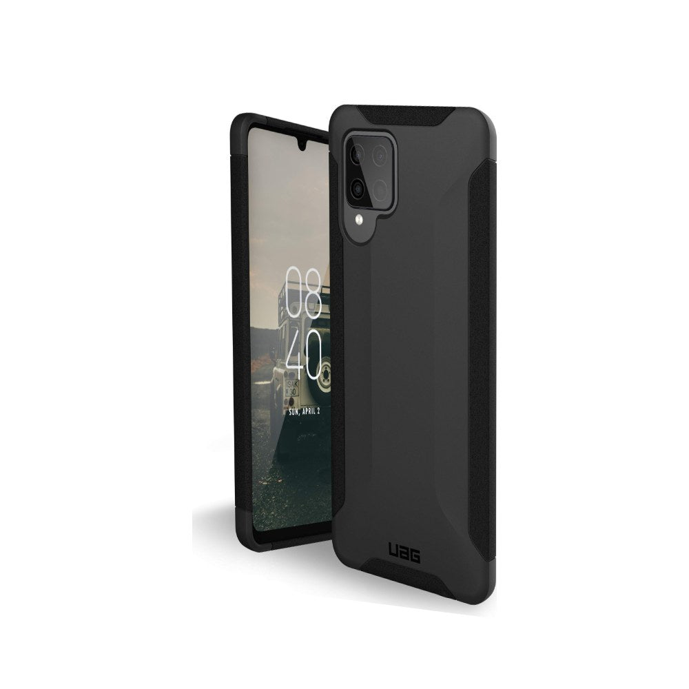 Urban Armor Gear Uag Designed For Samsung Galaxy A42 5g (Sm-A426) Case Scout Rugged Sleek Shockproof Lightweight Military Drop Tested Protective Cover, Black - 810070360108