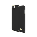 Kate Spade Black Leather Folio Case Iphone 7+ - 840076194278