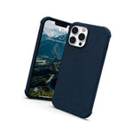 Urban Armor Gear Uag Designed For Iphone 13 Pro Max Case Blue Mallard Ultra-Thin Shock-Absorbent Sleek Smooth Soft Touch Silicone Standard Issue Protective Cover, [6.7 Inch Screen] - 810070364038