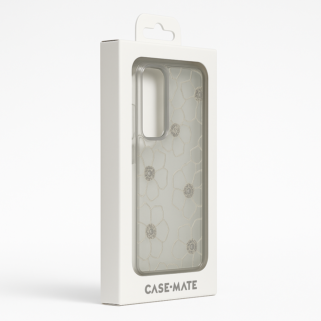 Case-Mate Protective Hard Case For Samsung Galaxy S24 Fe Floral Gems