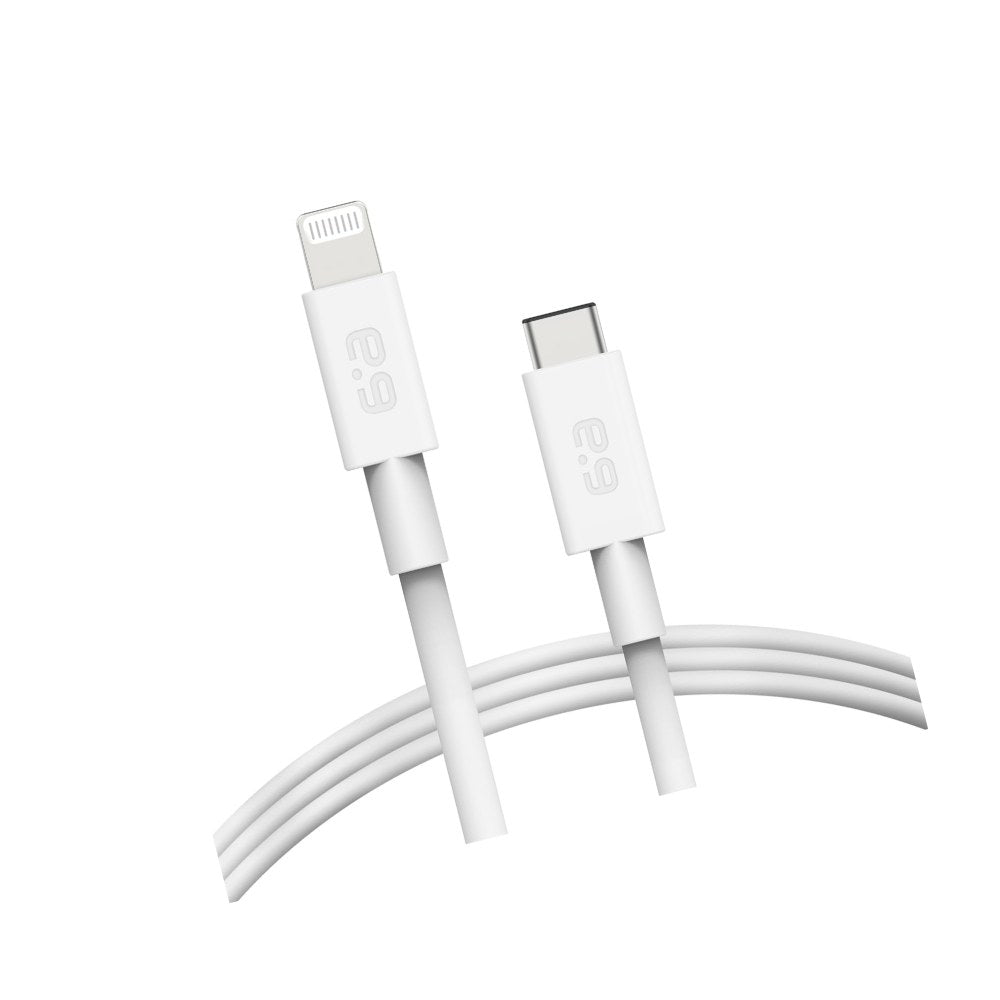 Puregear Usb C To Lightning Cable, Apple Mfi Certified Charging Data Sync Cable Support Power Delivery And Type C Chargers For Iphone 13,12,11,Xs,Xr,X,Se, Airpods Pro, Ipad, White (4 Ft) - 810032996765