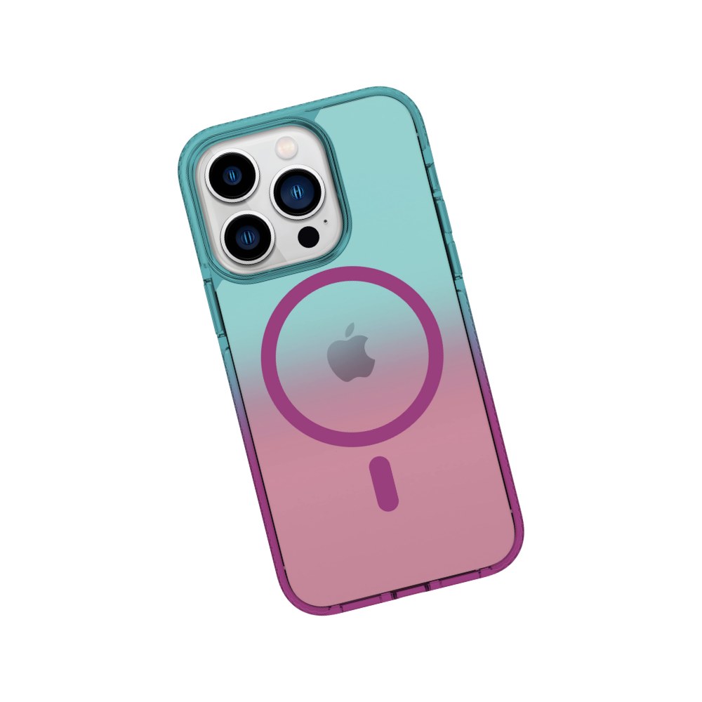 Prodigee Iphone 14 Pro Max Safetee Flow Space + Mag |Multicolor Translucent|Drop Tested|Dual Layer Cover| Wireless Charging Compatible|Shockproof |Scratch Resistant | 6.7 Inch | - 810023953609