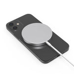 Puregear Round 15w Qi-Certified Fast Wireless Charging Pad For Iphone 13 / 13pro/ 13promax / 12/12 Pro Work With Magsafe Case - Fast Magnetic Wireless Charger, Airpods/Iphone 11, Galaxy S21 S20 &More - 810032998820