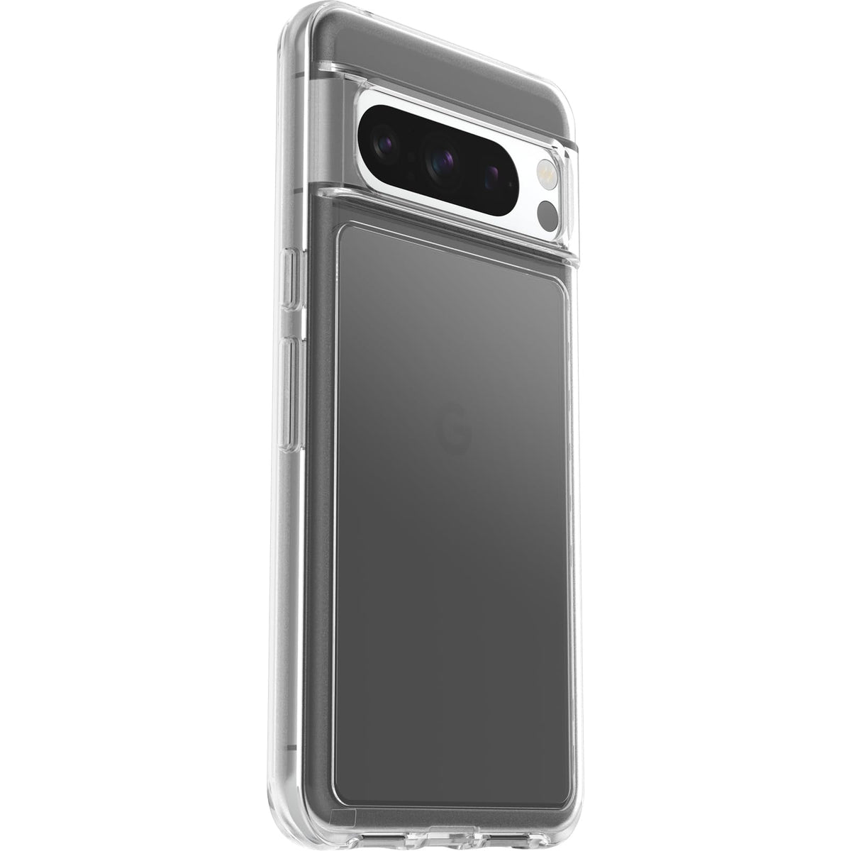Otterbox Google Pixel 8 Pro Symmetry Series Clear Case - Clear, Ultra-Sleek, Wireless Charging Compatible, Raised Edges Protect Camera & Screen - 840304746927