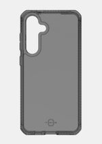 Itskins Spectrum R // Clear Protective Phone Case For Galaxy S24 Fe, Anti-Yellowing, Shockproof Cover, And Military Grade Protective Phone Case - Light Purple - 888842958174