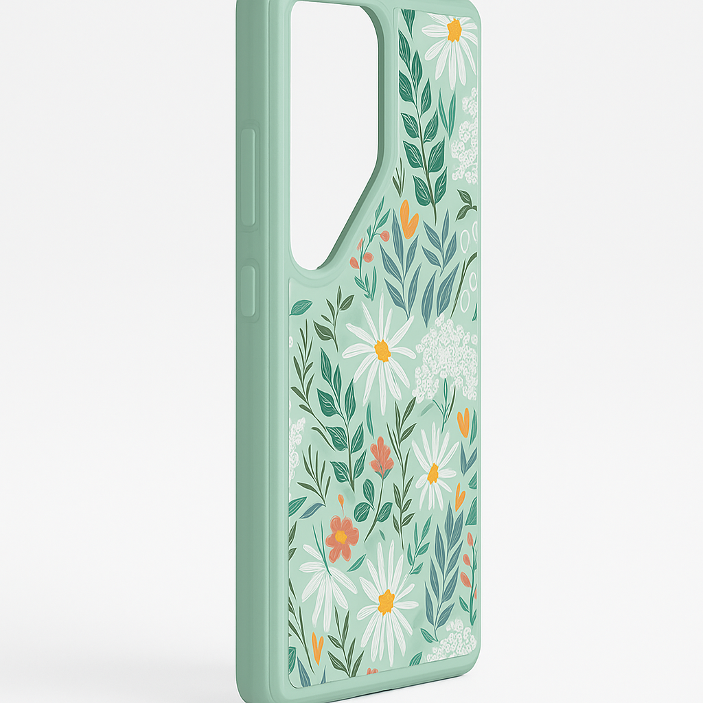 Otterbox Galaxy S23 Ultra Symmetry Series Case - Sage Advice (Clear/Green), Ultra-Sleek, Wireless Charging Compatible, Raised Edges Protect Camera & Screen - 840304714247