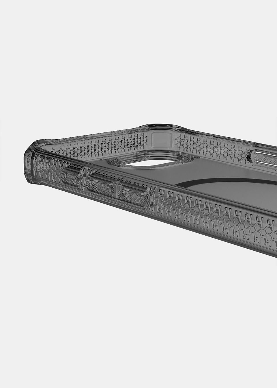 Itskins Hybrid R // Vapor Magnetic Matte Protective Phone Case For Iphone 17e / 16e, Compatible With Magsafe, Slim Military Shockproof Phone Case, Slim Hybrid Cover - Smoke - 888842903402