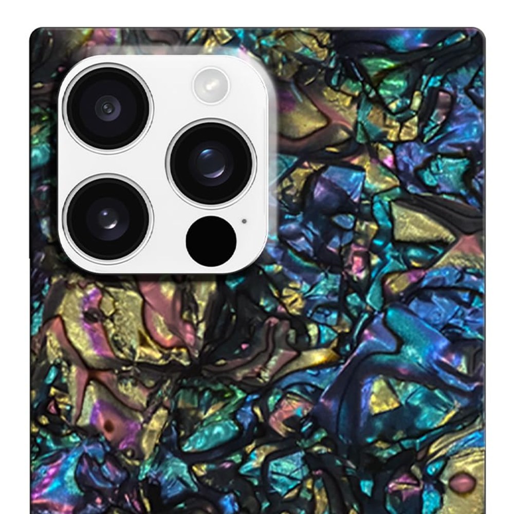 Flaunt Official Square Iphone 16 Pro Max Case - Abalone Shell - 840171750690