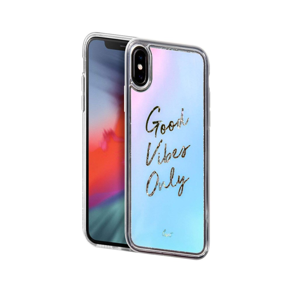 Laut - Good Vibes Only For Iphone Xs/Iphone X | Durable | Good Vibes | Reflective Glitter - 4895206906272