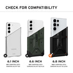 Urban Armor Gear [U] By Uag Designed For Samsung Galaxy S22 Ultra Case Clear Red Clay Lucent Slim Fit Lightweight Stylish Transparent Impact Resistant Protective Phone Cover, [6.8 Inch Screen] - 810070368937