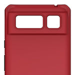 Itskins | Hybrid Silk Protective Phone Case Compatible With Pixel 6, Slim Hybrid Case, Anti-Yellowing, And Heavy Duty Shockproof Cover, Military Phone Case | Chill Red - 888842792846