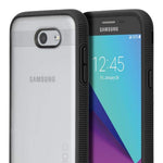 Incipio Samsung Galaxy J3/J3 Emerge/Express Prime 2/Amp Prime 2/J3 Eclipse/ J3 Mission Octane Case - Frost And Black - 191058012777