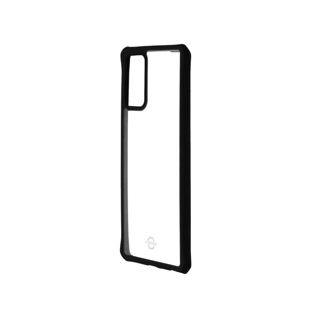 Itskins Hybrid Solid Series Case For Samsung Galaxy Note20 - Clear/Black - 4894465029500