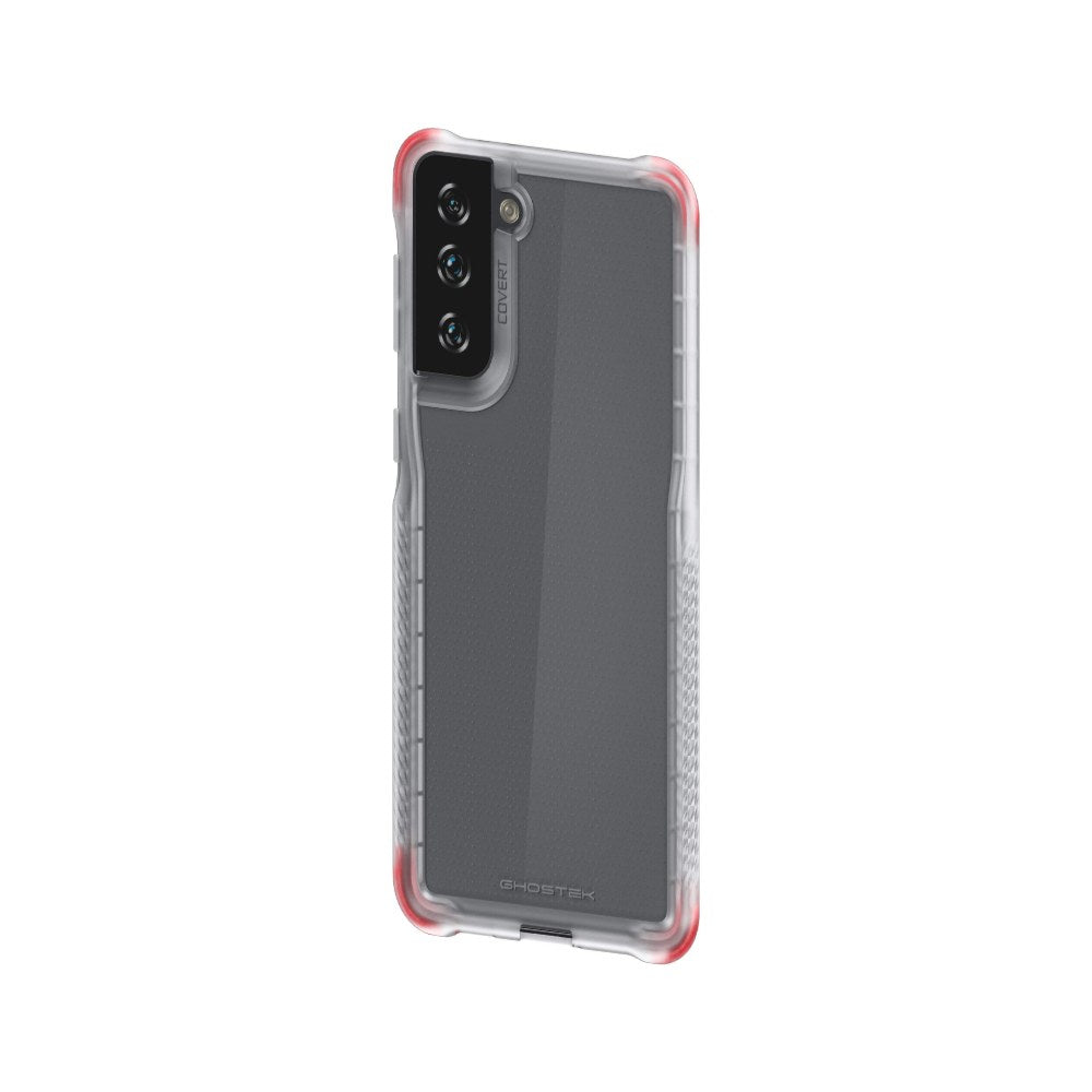 Ghostek Covert Samsung Galaxy S21 Plus Case Clear Protective Phone Cover With Durable Slim Design Bumper Grip Protection Supports Wireless Charging Designed For 2021 S21 + 5g (6.7inch) (Clear) - 811663038732