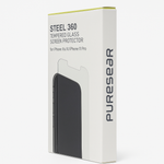 Puregear Steel 360 Tempered Glass Screen Protector For Iphone Xs/Iphone X/Iphone 11 Pro + Alignment Tray + Pure Pledge Program ($100 Reimbursement Toward The Repair Of Broken Screen Guarantee)