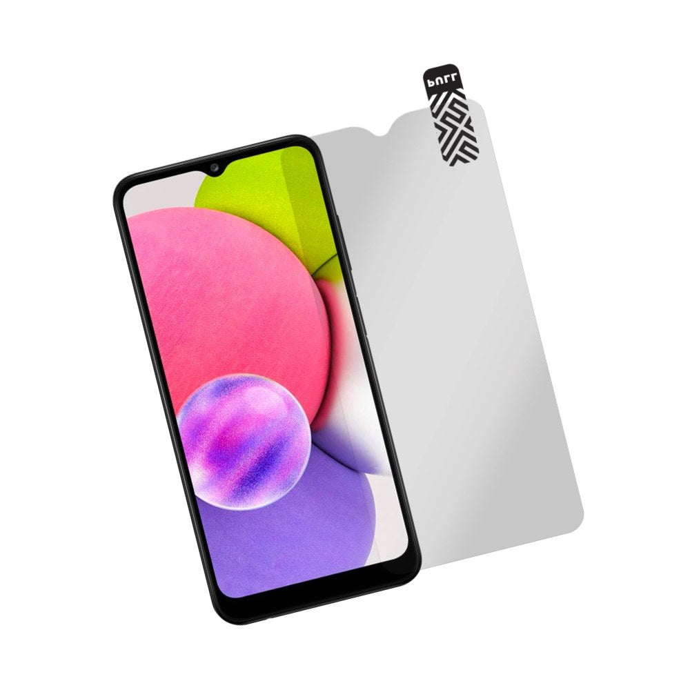 Fortress Tempered Glass Screen Protector For Samsung Galaxy A03s - Bubble-Free, Scratch Resistant, Ultra Thin, Impact Protection [Lifetime Replacements] - 850036929062