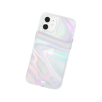 Case-Mate - Soap Bubble - Case For Iphone 12 Mini (5g) - 10 Ft Drop Protection - 5.4 Inch- Iridescent Swirl - 846127196499