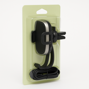 Puregear Autogrip 7.5w/10w Qi-Certified Wireless Car Charger, Self-Gripping System, 3 Ft. Usb-C Charging Cable, Black Vent Mount For Qi Enabled Phone Iphone 12/11, Galaxy S20/Note 20, Pixel, & More
