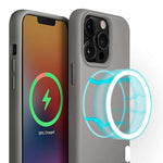 Laut - Huex Case With Magsafe Compatible With Iphone 13 Pro Max (6.7") | Silky Smooth | Tactile Buttons • Fog Grey - 4895206927239