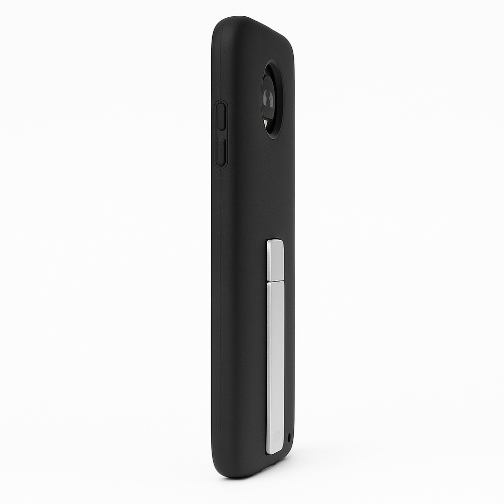 Case Mate Shelby Plus Tough Stand Cell Phone Case For Moto Z3 Play Black
