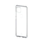 Itskins Hybrid // Clear For Moto One 5g Ace (2021) Usa Version, Protective Phone Case, Slim Hybrid Case, Anti-Yellowing, And Heavy Duty Shockproof Cover, Military Phone Case - Transparent - 4894465462239