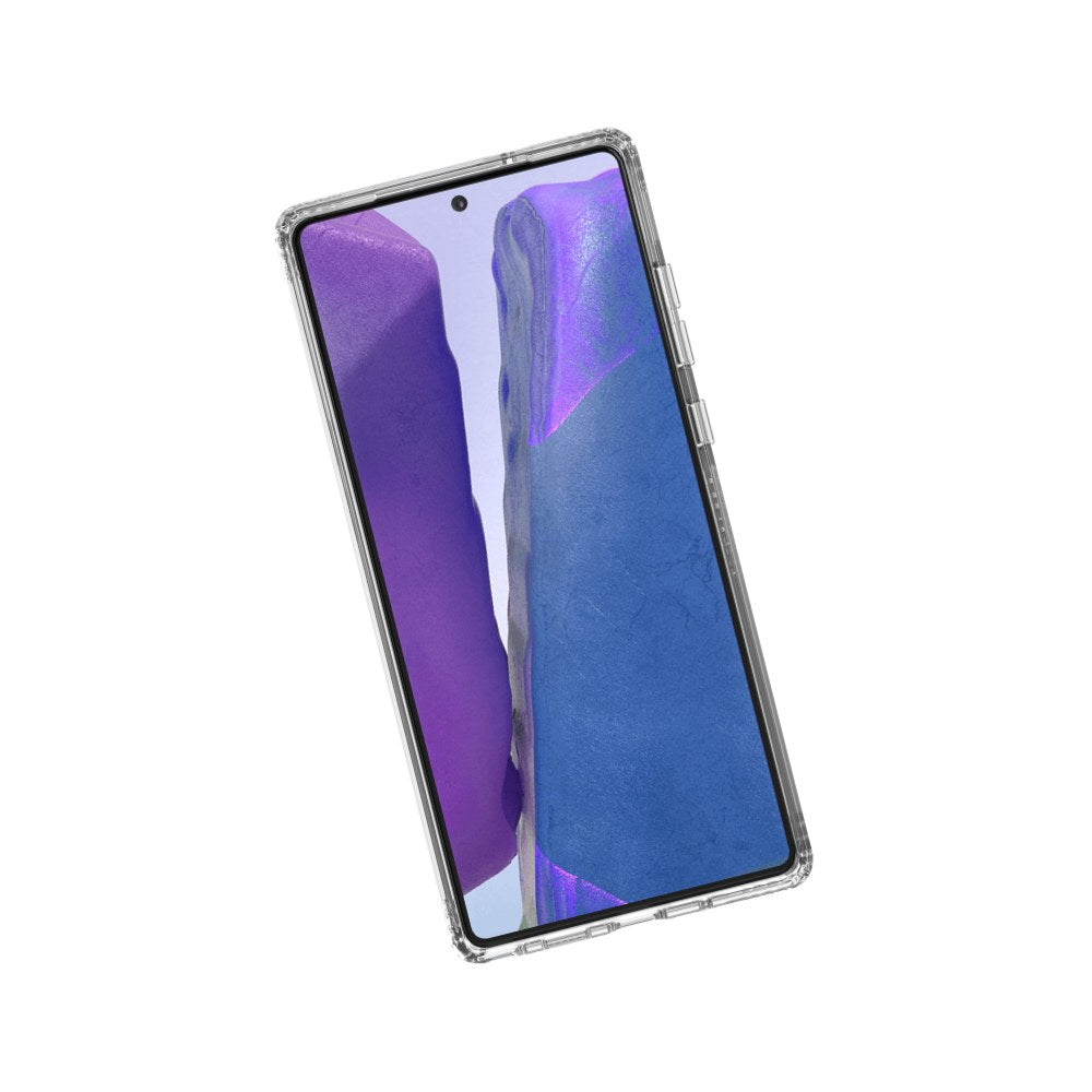 Tech21 Evo Clear For Samsung Galaxy Note20 5g Phone Case - Hygienically Clean Germ Fighting Antimicrobial Properties With 10ft Drop Protection - 5056234760482