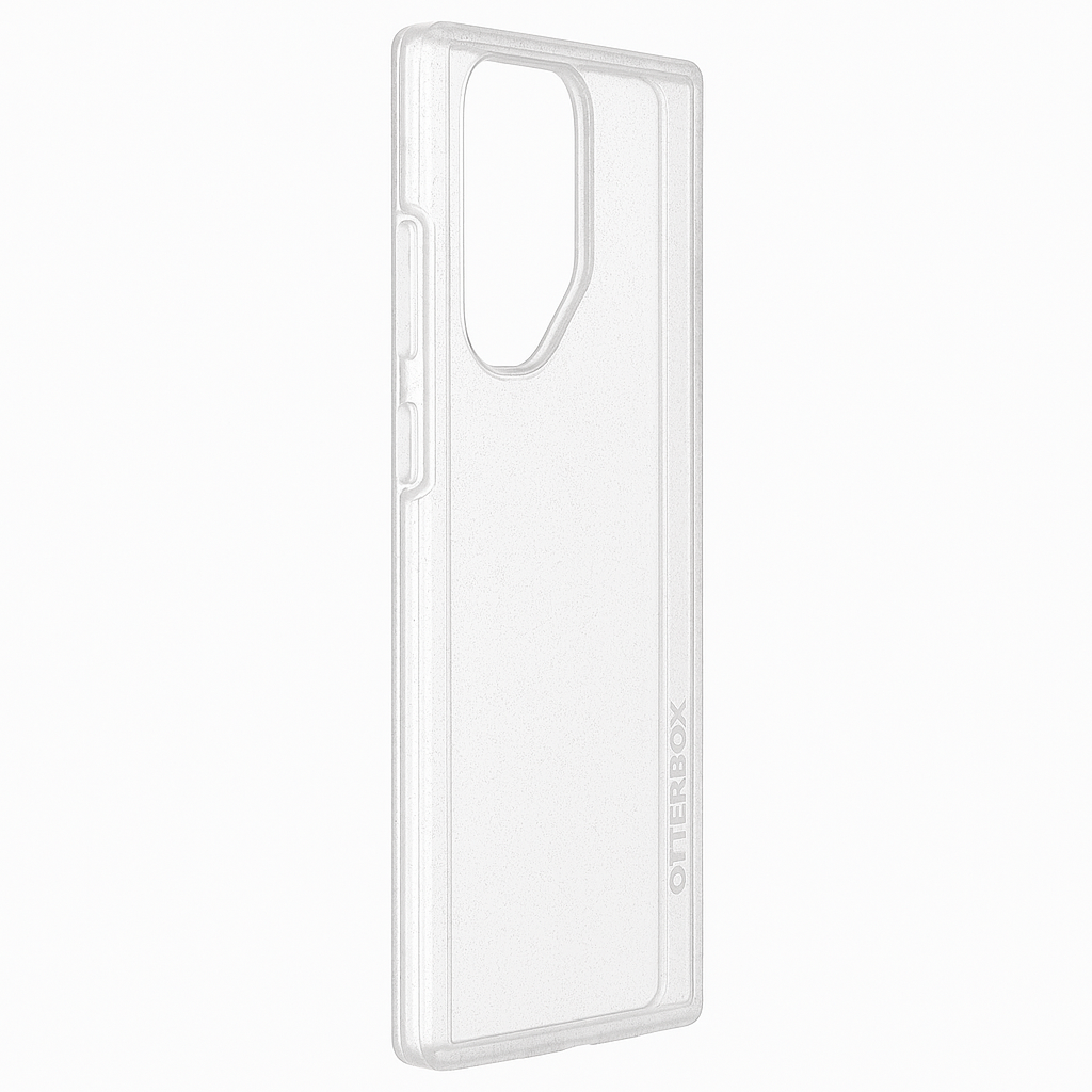 Otterbox Galaxy S23 Ultra Symmetry Series Case - Stardust (Clear/Glitter), Ultra-Sleek, Wireless Charging Compatible, Raised Edges Protect Camera & Screen - 840304714292