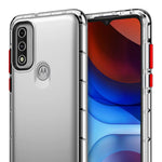 Zizo Surge Series For Moto G Pure Case - Sleek Clear Case Customizable Buttons - Clear - 888488335636