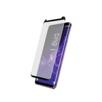 Puregear Samsung Galaxy S9 Hd Clear Curved Glass Screen Protector With Top/Bottom Black Border And Self Alignment Tray, Touch Sensitive, Case Friendly - 818719023469