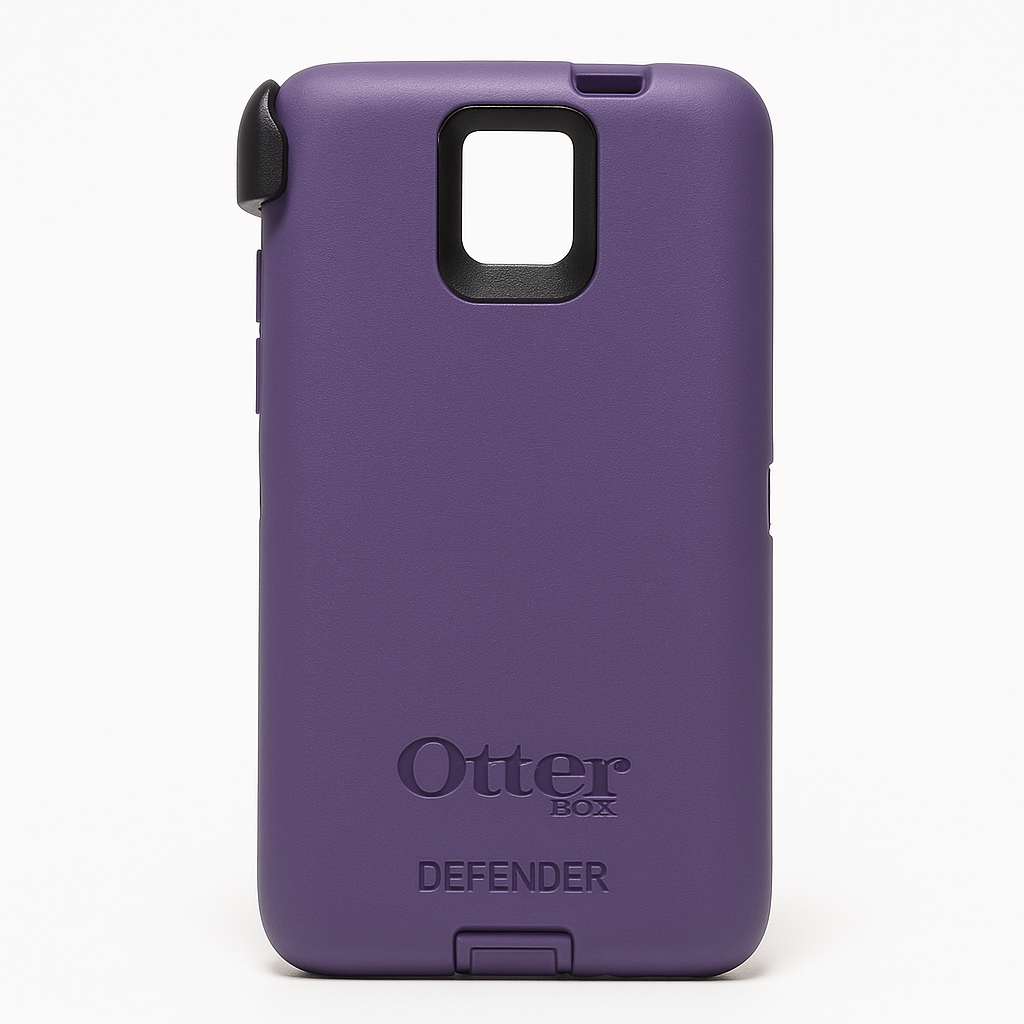 Otterbox Defender Series Case For Motorola Droid Ultra - Retail Packaging - Blue/Purple - 660543023975