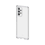 Itskins Spectrum // Clear Protective Phone Case Compatible With Samsung Galaxy A53 5g (Usa Ver), Slim Hybrid Case, Anti-Yellowing, And Heavy Duty Shockproof Cover, Military Phone Case - Transparent - 888842971548