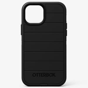 Otterbox Iphone 15 Plus And Iphone 14 Plus Defender Series Pro Case - Black, Screenless, Rugged & Durable, With Port Protection, Includes Holster Clip Kickstand - 840304730841