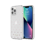 kate spade NY Protective Hardshell for iPhone 13 Pro Max – Pin Dot Ombre/Pink/Clear - 191058137814