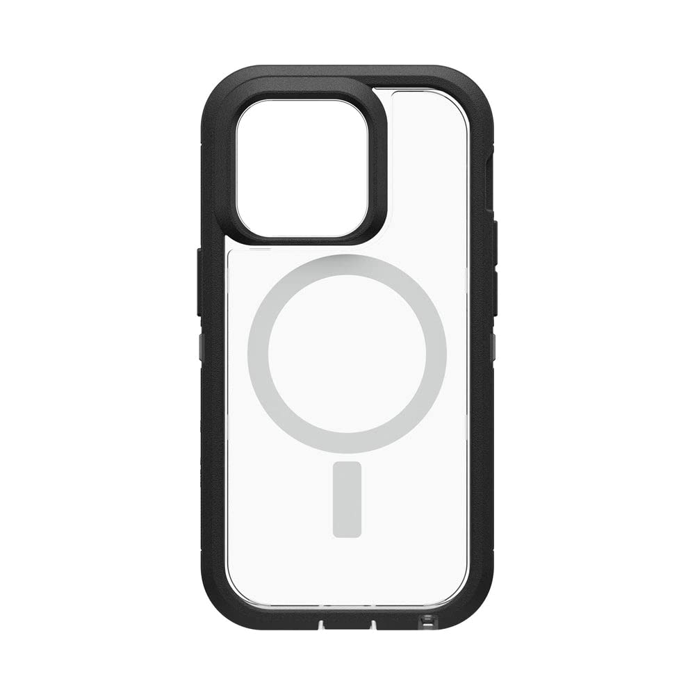 Otterbox Defender Xt Clear Iphone 14 Pro Case, Black, Crystal Us Military Mil Standard - 840304700363