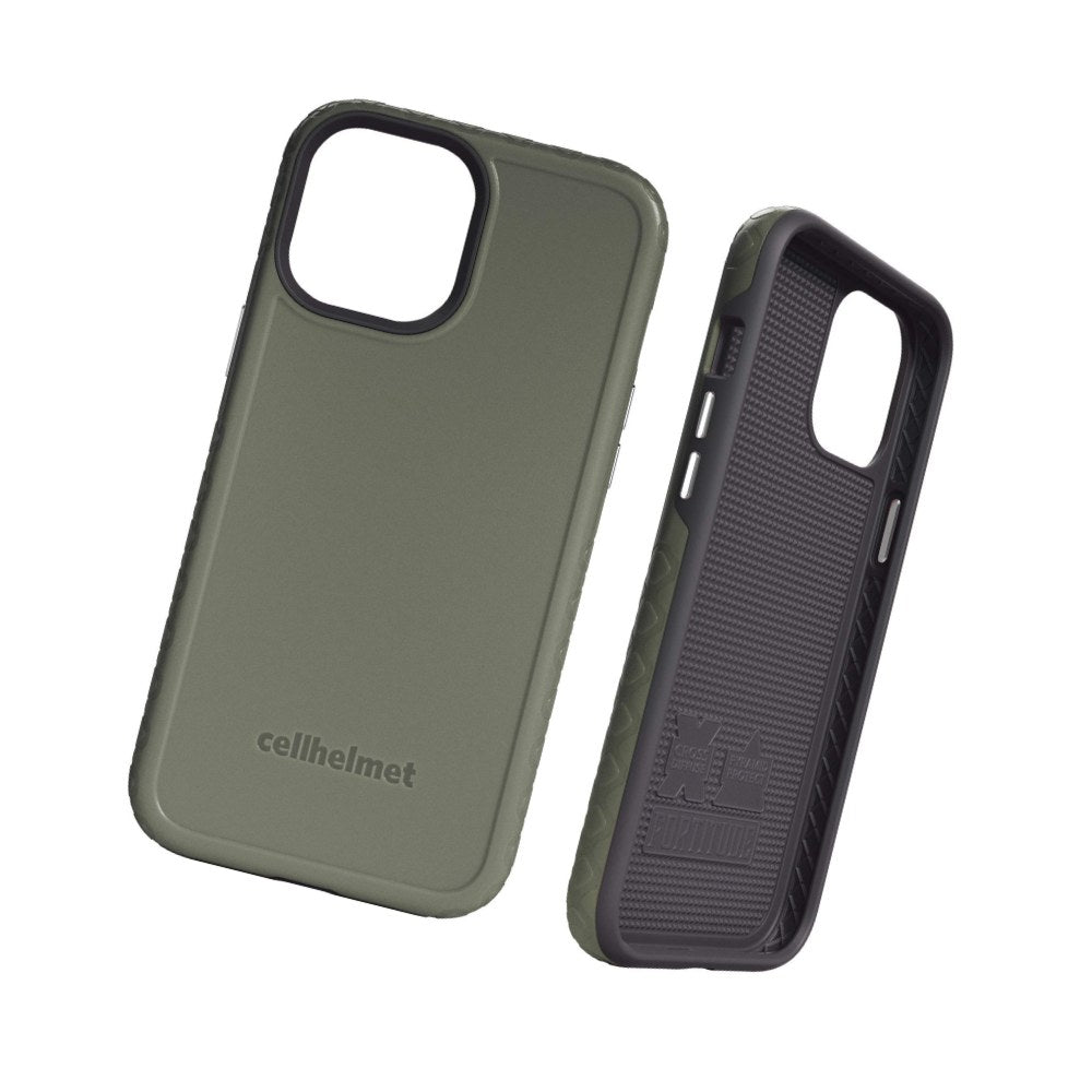 Cellhelmet Fortitude Rugged Case For Iphone 12 Pro Max, Shock Absorbing, Olive Drab Green (Chelcforti67od) - 811341038597