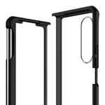 Itskins Hybrid Solid Case For Galaxy Z Fold3 5G Black Transparent