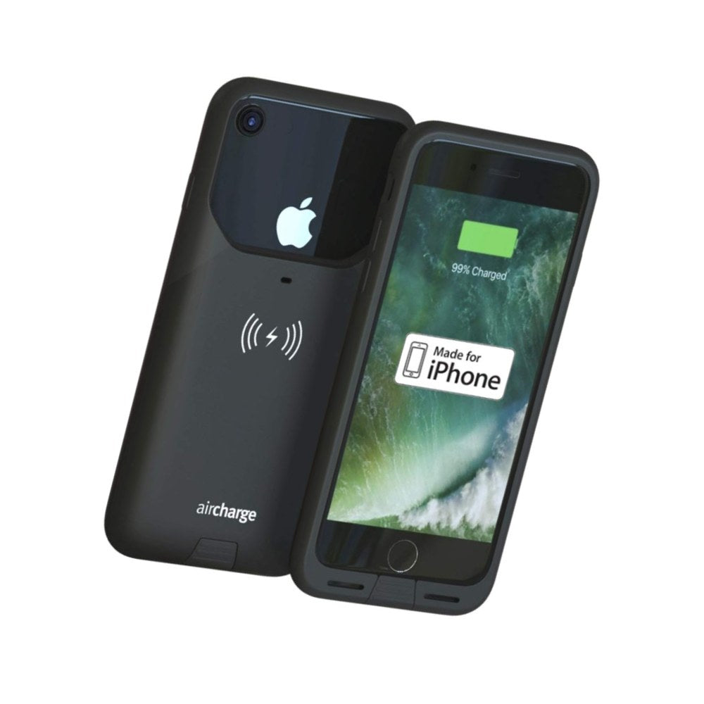 Aircharge Official Made For Iphone Mfi Certified Wireless Charging Protective Case For Iphone 7, Black - 756519707540