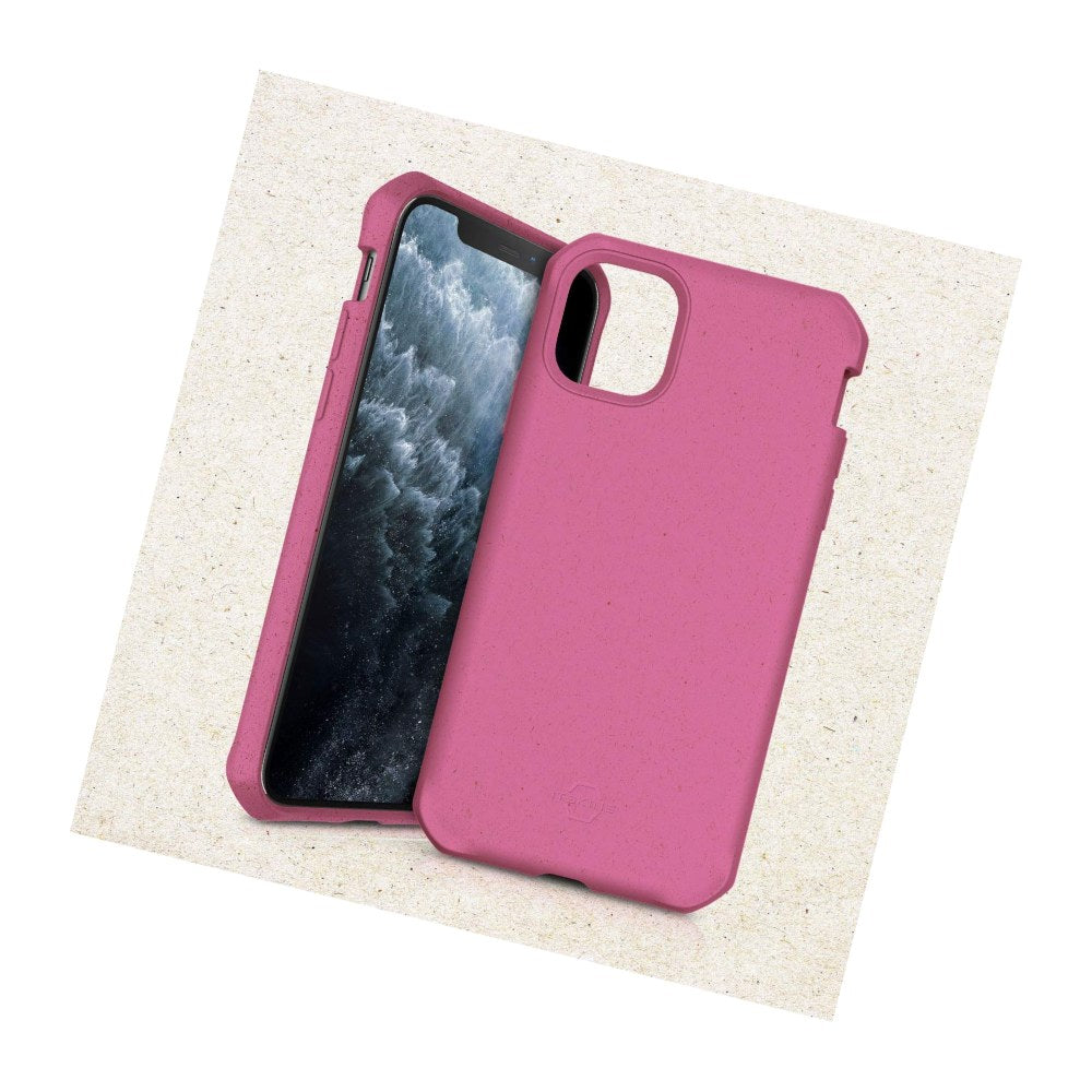 Itskins Feroniabio Terra Protective Phone Case For Iphone 11 Pro - Pink - 4894465456757
